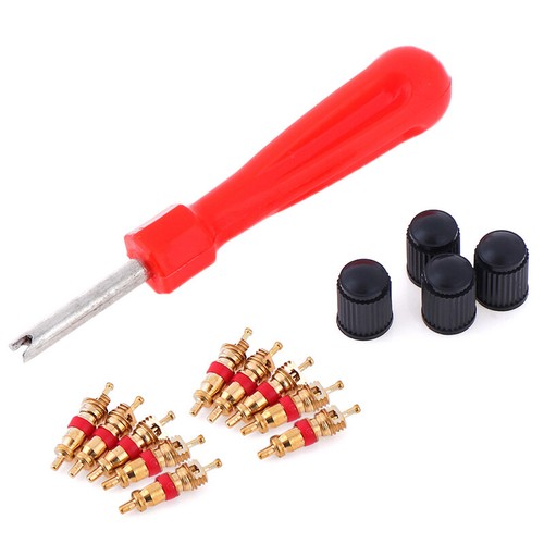 15pcs Copper Valve Core Car Motorcycle Bike Tire Valve Core Valve Core Remover - Bild 7 von 7