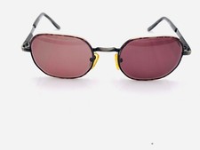 Vintage Vision PRO 421 Brown Gray Metal Oval Sunglasses FRAMES ONLY USA