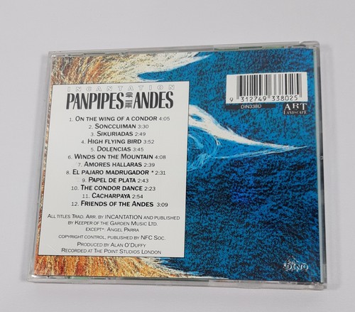 Incantation Panpipes Of The Andes Music CD Album VGC - Picture 4 of 4