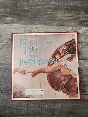 1968 Readers Digest Music of Faith and Inspiration Vinyl LP Box Set Of 3