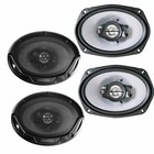 2 Pairs Kenwood Kfc-6965S 6x9" 800 Watt 3-Way Coaxial Speakers / 4 Speakers