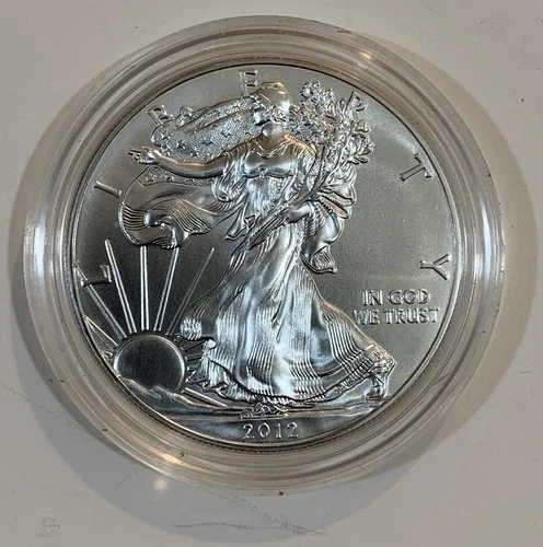 2012 Walking Liberty American Eagle Silver Dollar Coin 1oz