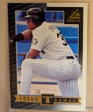 1998 Pinnacle Zenith #6 Frank Thomas White Sox RARE PREMIUM GOLD FOIL