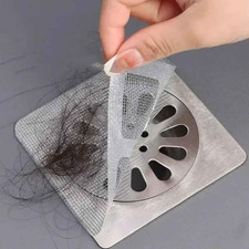 Disposable Drain Hair Catcher Mesh Filter Shower Sink Strainer Free UK Delivery
