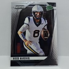 2025 Panini Prizm Draft Picks Rated Prospect Nicco Marchiol #170 West Virginia