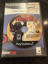 DISC ONLY - Predator Concrete Jungle Sony PlayStation 2 PS2 2005 Tested