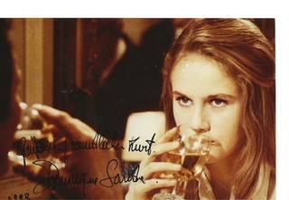 Dominique SANDA "Without Apparent Motive/Story Of A Love Story" etc Signed Photo
