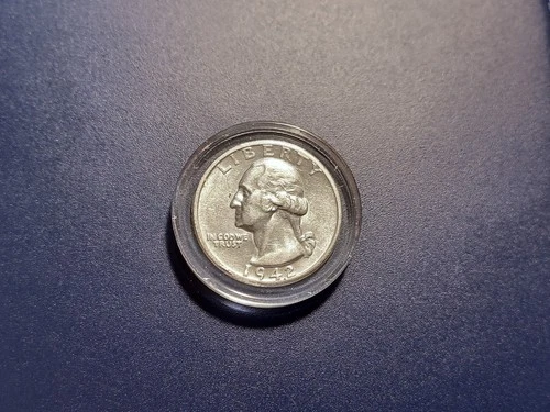 Nice AU 1942-S Washington Quarter