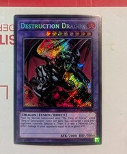 Yugioh Destruction Dragon LCKC-EN108 Secret Rare