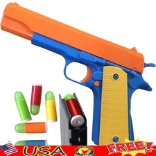 Dart Blaster Toy Set Includes 2 Holders 20 Soft Darts Kids Indoor Play Age 6+