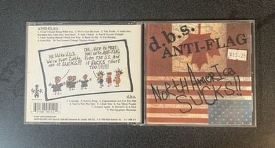 D.B.S. & ANTI-FLAG cd north america sucks nfr9515-2  1996 canada