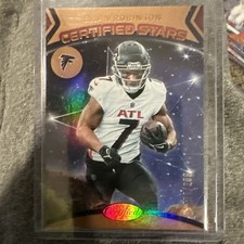 2024 Panini Certified - Certified Stars Bijan Robinson #15 Mirror Bronze /299