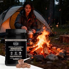 1200mg Black Forest High Flavanol Cocoa Powder and Flavonoids Supplements
