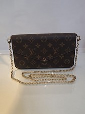 Brand New Louis Vuitton Felicie M81896 Crossbody Monogram Bag with Receipt 