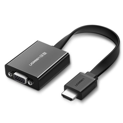 HDMI to VGA adapter black, MM103 UGREEN