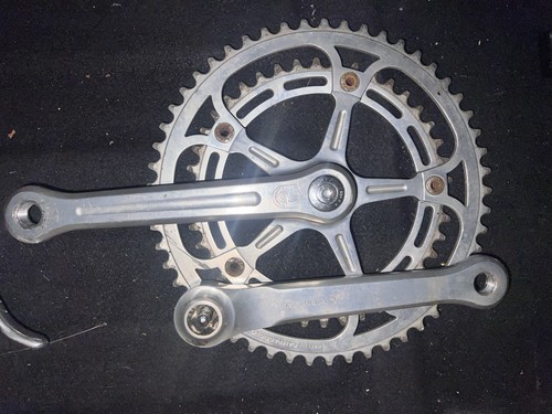 Campagnolo BREV Super Record 170 1984 Road Bike Crank  53 42 Vintage VGC