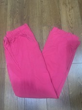 Healing Hands Scrub Pants. Sz Large. NWOT. Fuscia.