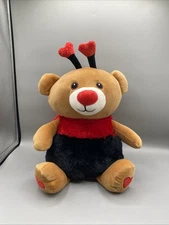 HUGFUN LadyBug Bear Stuffed Animal Toy 14” Hong Kong