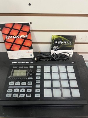 Native Instruments Maschine Mikro MK1 MIDI Drum Controller USB w/ Cable