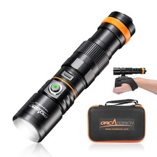 ORCATORCH DC710 Scuba Dive Light 3000 Lumen Rechargeable Underwater
