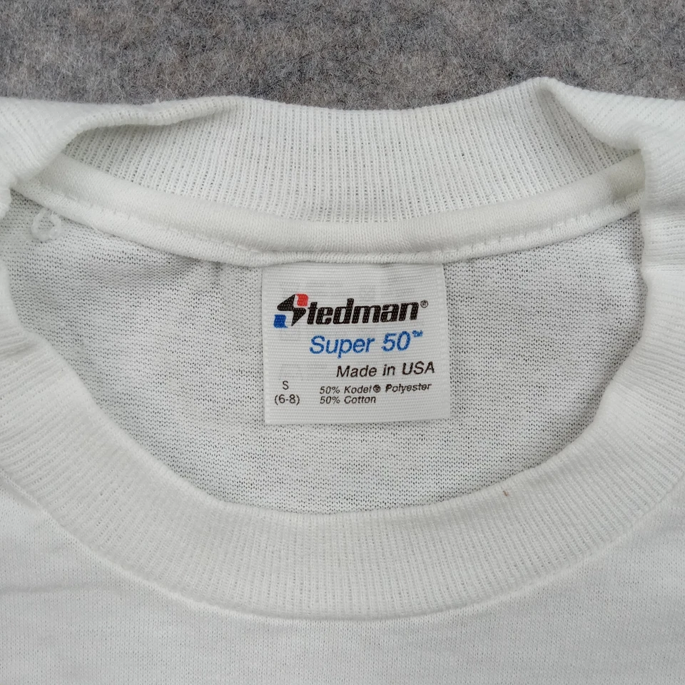 Vintage Hallmark Shirt Youth Small 6-8 Easter Graphic 90s USA Stedman Egg 637 - Image 2 of 4