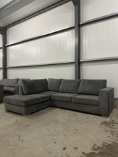 Grey L Shape Corner Sofa DELIVERY AVAILABLE