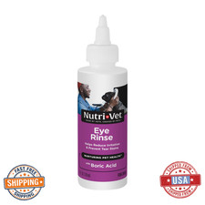 Nutri-Vet Eye Rinse for Dogs, Dog Tear Stain Remover, Eye Wash, Allergy Relief f