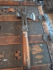 Swordfish Brand Tomahawk Multi-Purpose Axe Hatchet Wood Handle Hammer Nail Pull