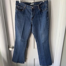 Levis Womens 515 Jeans Stretch 14 Short Boot Cut Mid Rise Light Wash
