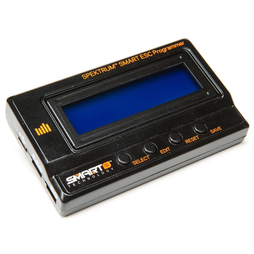 Caja de actualización de programación Smart ESC: Avian and Firma, SPMXCA200, negra Foto 2 de 4