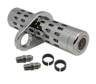 Pro-One Performance Oil Cooler Kit for 1in. to 1 1/4in. Frame Tubes with Pressur