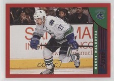 2013-14 Score Red Manny Malhotra #501 0t2i