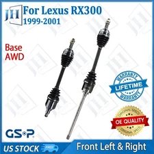 OE Front Pair Left Right CV Axle Shaft Set For 99-01 Lexus RX300 Base V6-3L AWD