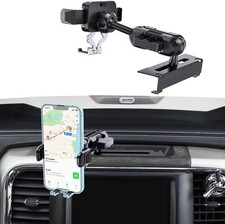 Metal Phone Mount for Ram Truck 2013-2018, Dash Mount Cell Phone Holder Compatib