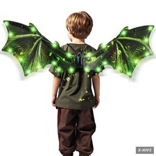 Costumes Large Plastic 1 maysida Electric Dragon Wings Kids Dinosaur Costume LED