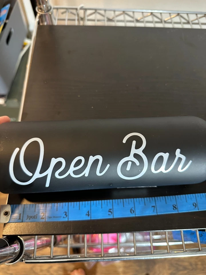 Garrafa de água Santa Barbara Design preta e laranja conjunto com 2 - Imagem 3 de 4