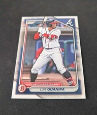2024 LUIS GUANIPA BOWMAN DRAFT PAPER #BD-5 (BRAVES)