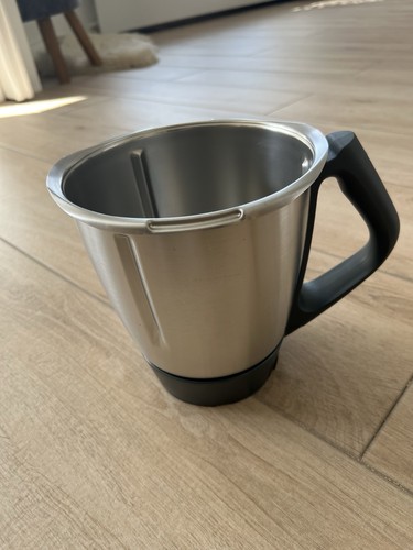 Thermomix Mixtopf Original, Komplett (Fuß, Messer, Deckel, Messbecher, Garkorb)