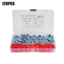 Fabrycznie nowy 60x smarownica z 60x osłonami smar zestaw hydrauliczny metal i zestaw ABS