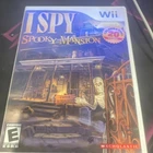 Scholastic I Spy Spooky Mansion (Nintendo Wii) E Rated Hidden Object, Manual