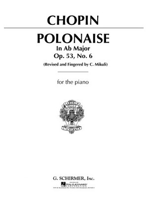 Polonaise, Op. 53 in Ab Major Piano Solo