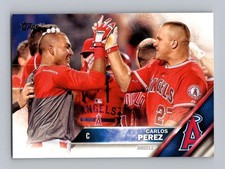2016 Topps #499 Carlos Perez Near Mint or Better
