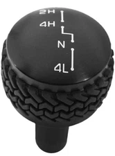 DV8 Offroad D-JP-180011-BK 4WD Shift Knob; Black