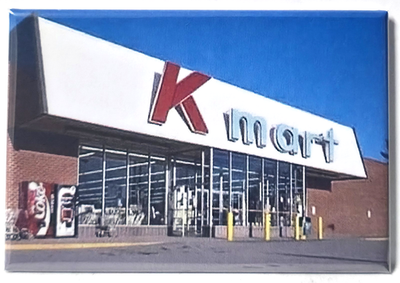 #ad K Mart Sign Magnet 2quot;x3quot; Fridge Locker Vintage Retro 2 FREE SHIPPING Vintage 80s $8.95