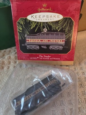 HALLMARK KEEPSAKE LIONEL 1999 746 NORFOLK AND WESTERN STEAM LOCOMOTIVE QX6377