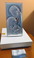 ICONA RETTANGOLARE SACRA FAMIGLIA IN ARGENTO MIRO SILVER BELTRAMI