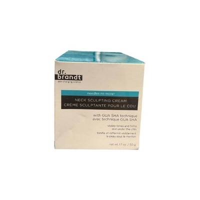 Dr. Brandt Needles No More Neck Sculpting Cream w/ Gua Sha Technique 1.7 OZ