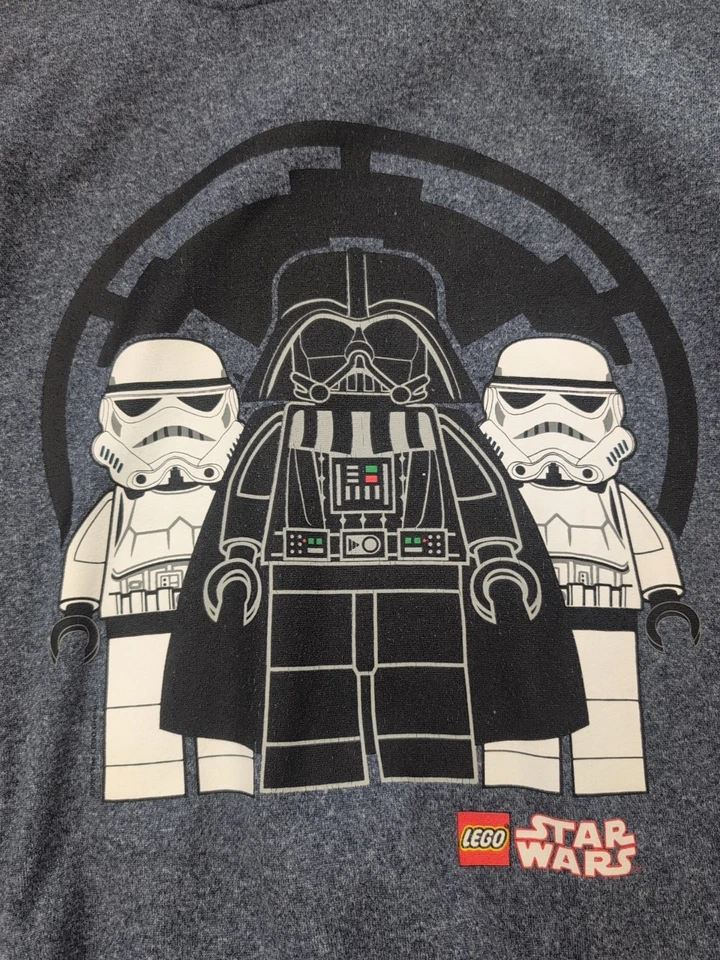 Lego Star Wars Darth Vader Stormtroopers Boys Hoodie Size 10/12 Sweatshirt - Image 2 of 4