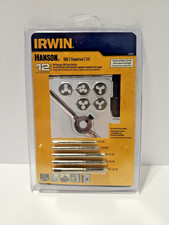 IRWIN Hanson 24605 12-Piece SAE Standard Steel Tap and Die Set USA