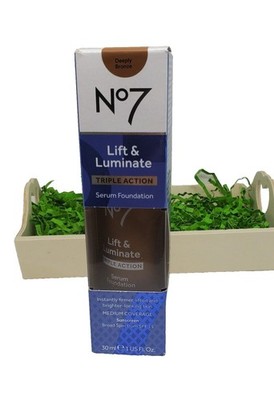 No7 Lift & Luminate Triple Action Serum Concealer - 0.27 fl oz -Deeply Bronze
